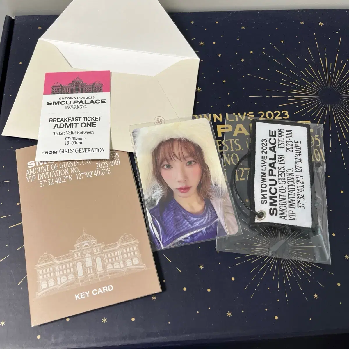 SMCU PALACE WELCOME KIT 少女時代　テヨン TAEYEON UPDATES on X: 